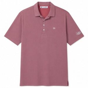 Travis Mathew Pink Golf Polo XXL Minneapolis Golf Club Performance Preppy